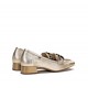 Zapatos Tacón Medio Mujer Dorking Gia D9303 Dorado