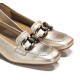 Zapatos Tacón Medio Mujer Dorking Gia D9303 Dorado