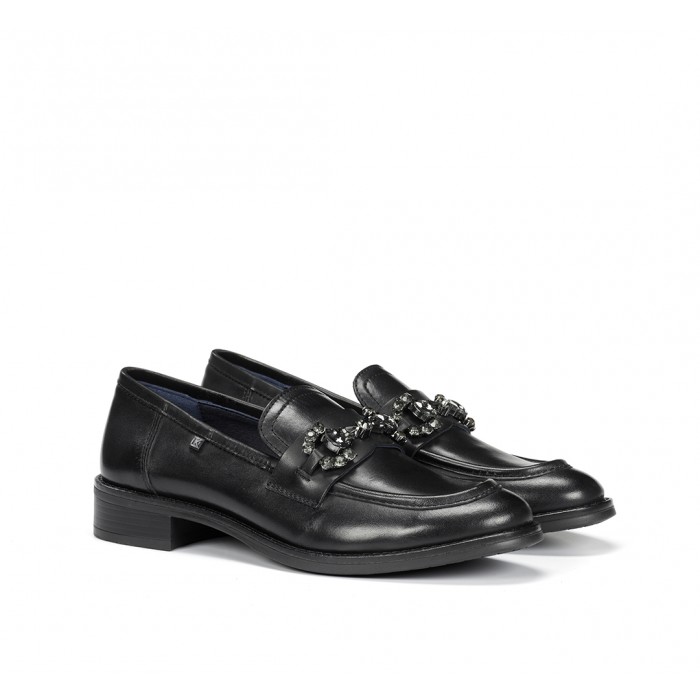 Zapatos Mocasines Mujer Dorking Harvard D9118 Negro