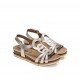 Sandalias Mujer Dorking Sport D9322 Dorada