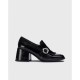 Zapatos Mocasines Mujer Wonders Victoria H-6401 Negro