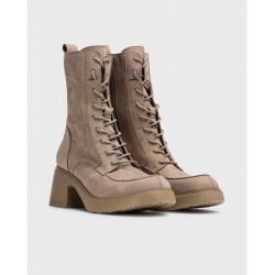 Botines Mujer Wonders Eme E-7105 Taupe